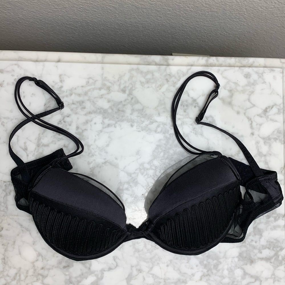 La Perla Zig Zag Bra in Black